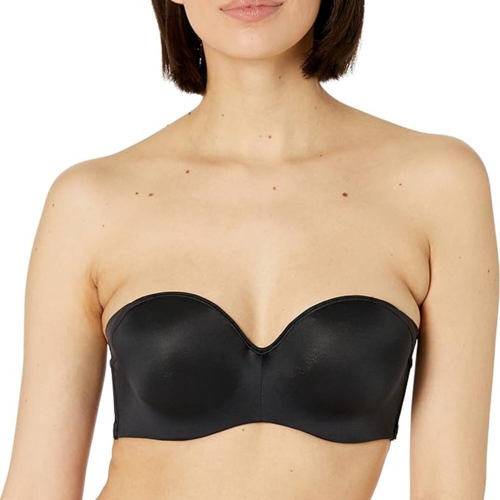 Bali® One Smooth U Underwire 8-Way Convertible Bra DF6562 size 42C Black new!